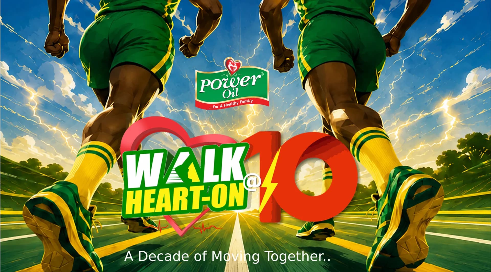 Power Oil WalkHeartOn @ 10 official creative